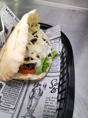 Taco veggie at El Gecko Veggie in Lanzarote