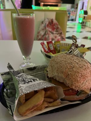 Nice dinner  at El Gecko Veggie in Lanzarote