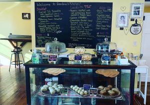 The front of the cafe  at Grandma's Kitchen - Arnot Mall in Horseheads