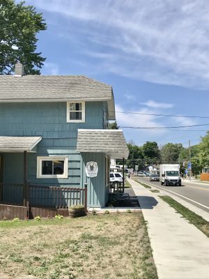 Hard to find! It's on Rt 14 but it has only a small sign - look for this blue house. This is it    at Grandma's Kitchen - Arnot Mall in Horseheads