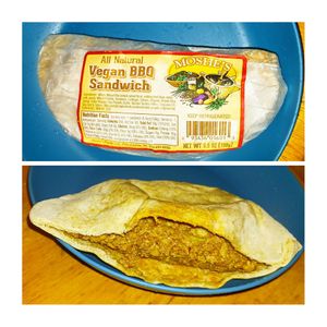 Vegan BBQ Sandwich at American Vegan Center in Philadelphia