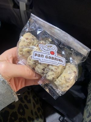 pecan shortbread cookies  at Pan Gabriel - Condesa in Mexico City