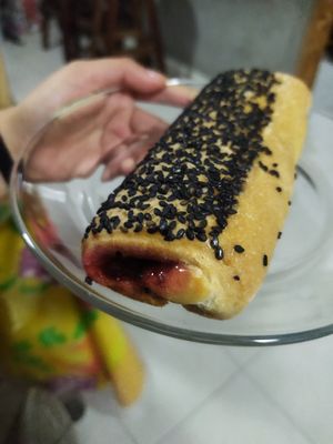 Rollo de mermelada de frutos rojos at Pan Gabriel - Condesa in Mexico City