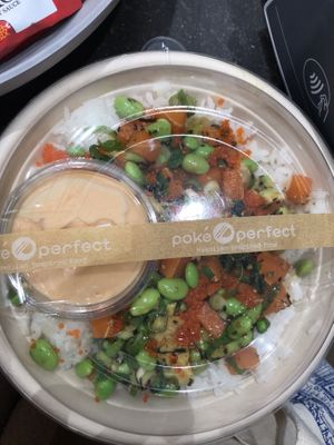 the vegan original (takeaway ) at Poké Perfect in Nijmegen