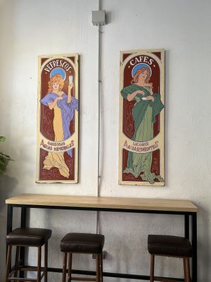 Interior  at Slow Café in Madrid