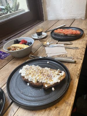   at Slow Café in Madrid