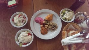 Vegetarische Starter at Mr. Kebab in Hamburg