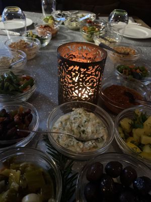 Vegetarische und Veganer Vorspeisen von Mr Kebab  #Veganuary at Mr. Kebab in Hamburg