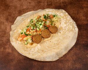Falafel Wrap  at Mr. Kebab in Hamburg