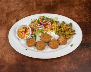 Falafel with Salaf  at Mr. Kebab in Hamburg