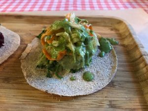 Vegan Taco at Spaghetti Western in Tirana