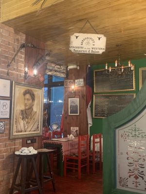   at Spaghetti Western in Tirana
