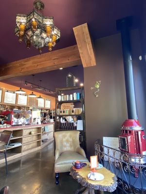 Interior  at Wood N Frog Coffee Company in Delta