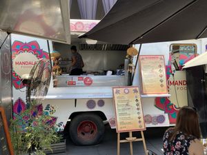 The truck at Mandala Food in Las Condes
