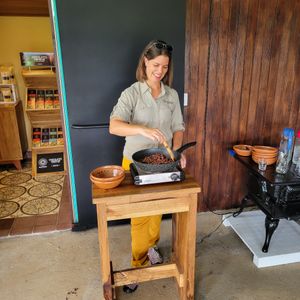 Amazing owners on a mission at Nortico Cacao Farm in Turrialba