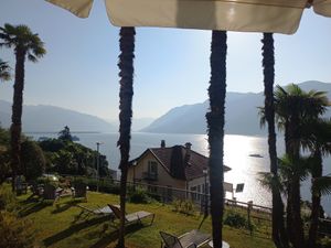 Breakfast view at Garden Hotel Primavera in Brissago