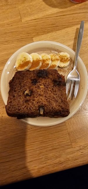 Vegan banana bread. at Bagels & Beans - Poolsterstraat in Rotterdam
