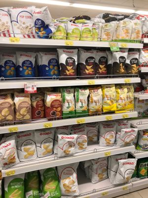 Chips at Conad Akademia in Tirana