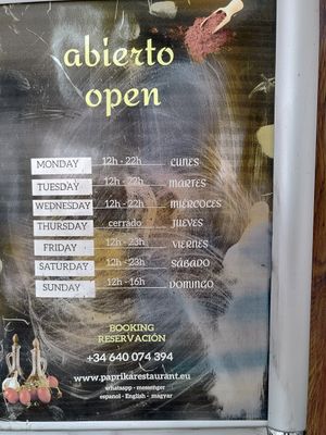 Openings (01.03.2025) at Paprika in Valencia