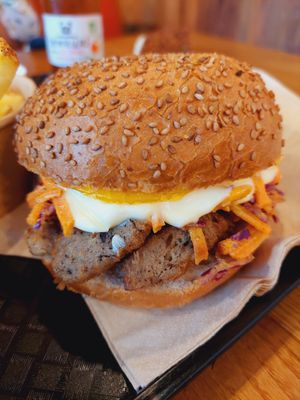 Shiitake Burger at Copper Branch - Lyon Part Dieu in Lyon