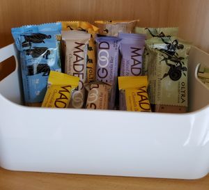 Courtesy plant-based breakfast bars @303 at BnB@303 in Annapolis