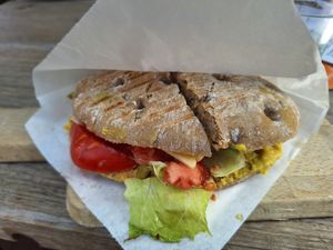 Sandwich Lilli vegan at Kleines Hochdruckgebiet in Soltau