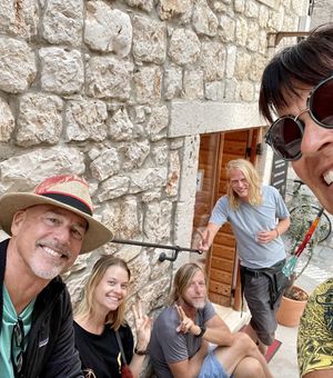 Fun vibe and love the friendly smiles! Good coffee, good times!  at Sweet Republic Hvar in Hvar