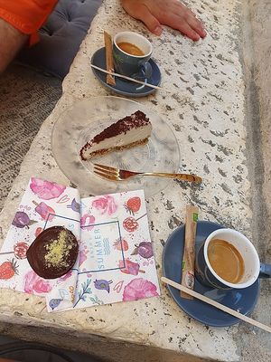 coffee and cakes at Sweet Republic Hvar in Hvar