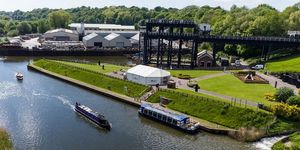   at Anderton Boat Lift Visitor Centre Cafe in Northwich