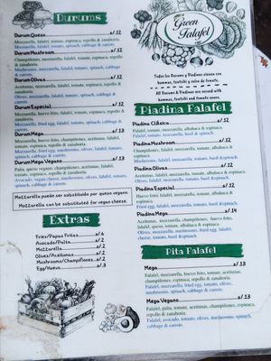  at Green Falafel - Mercado San Blas in Cusco