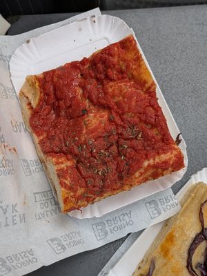 Focaccia pomodoro e origano 2 € at Forno Brisa - Via S. Felice in Bologna
