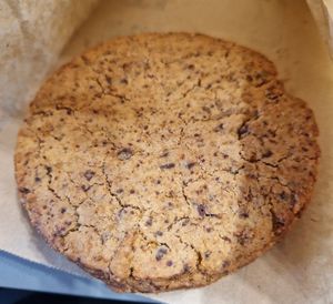 Vegan cookie at Forno Brisa Lab in Bologna