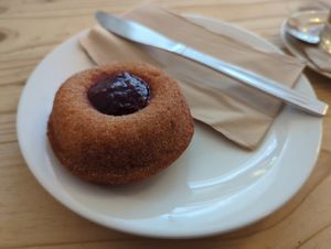 Vegan Jam Donut at YayLo in Reading