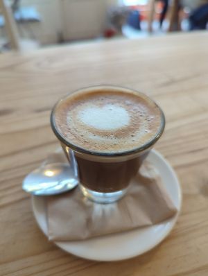 Oat Cortado at YayLo in Reading