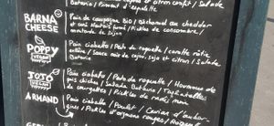 They recently added a new vegan sandwich. Victory ! at Barnabé in Nantes