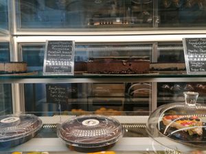 All the desserts are vegan at Merry Berry in Thessaloniki