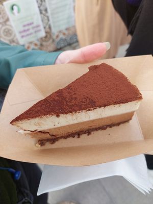 tiramisu at Merry Berry in Thessaloniki