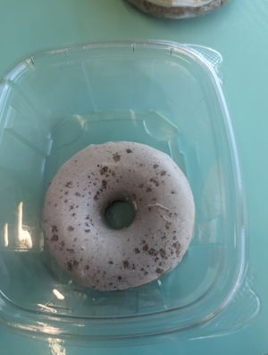 Donut at Cafe de Stir It Up in Fairbanks