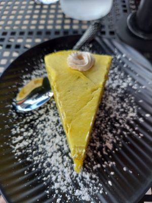 Lemon cake 🍋 at The Grain Cafe in Van Nuys