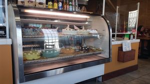 Lots of cake they make at The Grain Cafe in Van Nuys