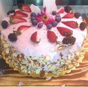 cakes at The Grain Cafe in Van Nuys