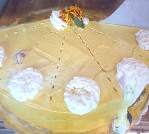 alot of cakes at The Grain Cafe in Van Nuys