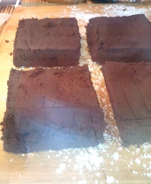 brownies at The Grain Cafe in Van Nuys