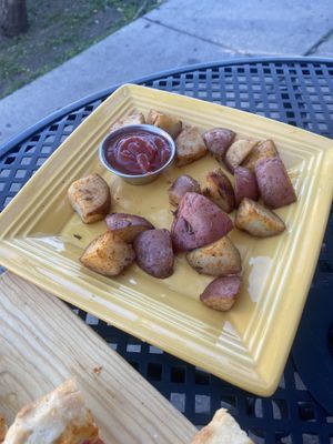 Side Potatoes (Because CARBS 😜)  at The Grain Cafe in Van Nuys