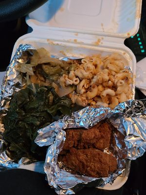 Southern Platter at Herban Vegans in Cincinnati