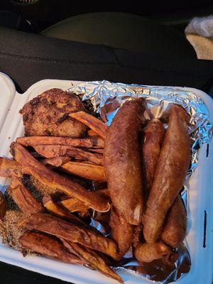 Seafood Platter at Herban Vegans in Cincinnati