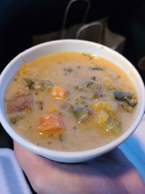 Veggie Chowdah at Herban Vegans in Cincinnati