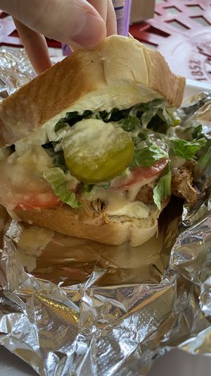 Fish Sandwich  at Herban Vegans in Cincinnati