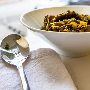 Delicious Savory Mixed Greens! at Herban Vegans in Cincinnati