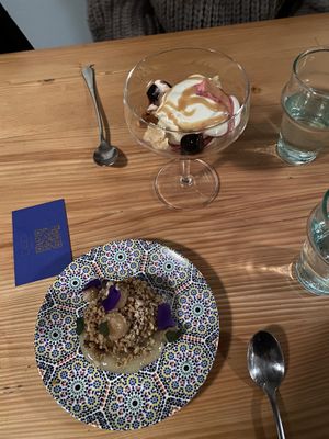 Desserts #Veganuary at DAR Restaurant & Cocktail Bar in Zurich